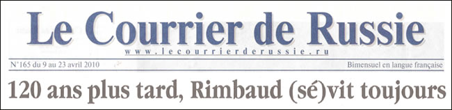 Le Courrier de Russie Rimbaud